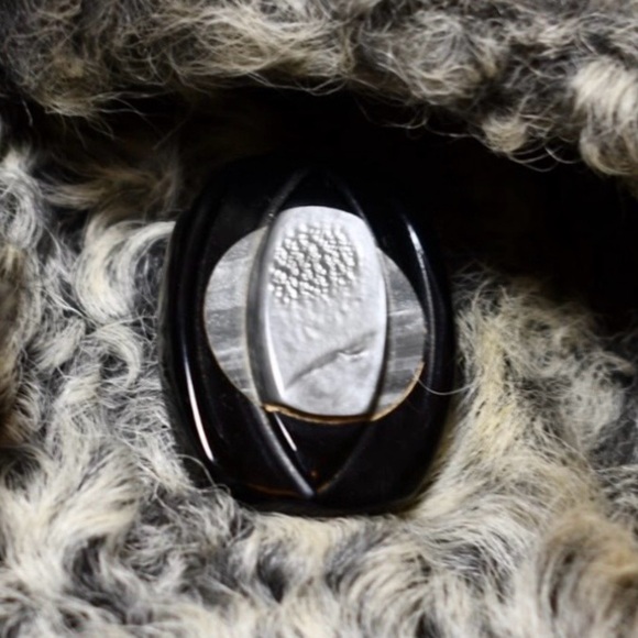 Vintage 1950’s Curly Lamb Swing Coat - Picture 11 of 13